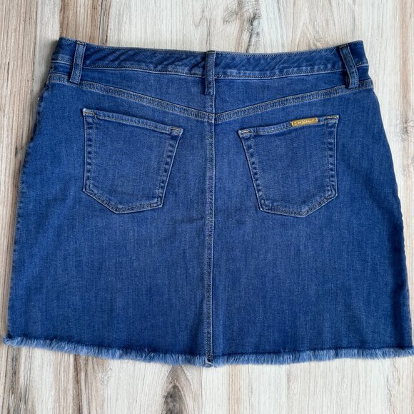 Lilly Pulitzer Kooper Denim Skirt Size 12 - Picture 4 of 11